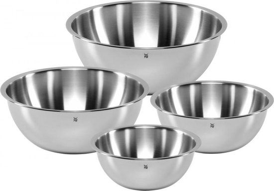 WMF 06.4570.9990 Eetschalen - RVS - Rond - 4 stuks