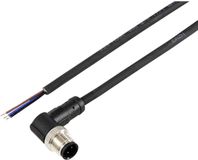 TRU COMPONENTS TC-12833092 Sensor/actuator aansluitkabel M12 Aantal polen (sensoren): 3 Stekker, haaks 2 m 1 stuk(s)