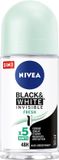 Nivea Black&White Invisible Fresh Antiperspirant Roller for Women 50 ml
