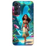 Maniacase Coque Pour Samsung galaxy A25 Vaiana Art Amine