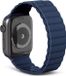 DECODED Siliconen Apple Watch Bandje - Matte Navy - 38/40/41mm - Magneetsluiting