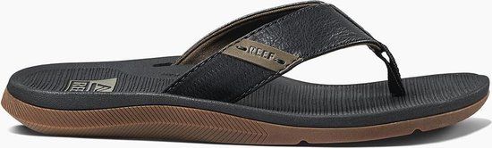 Reef Santa Ana Heren Slippers - Black - Maat 39