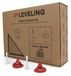 Tegelnivelleersysteem Kit de démarrage pour système de nivellement de carrelage, 1 mm, comprenant 300 clips et 300 éléments de fixation