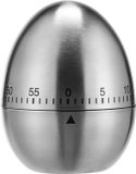 HI Kookwekker - ei vorm - 7,5 cm - RVS