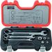 BAHCO 1RMA/S8 Set Steek-Ringratelsleutels