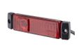 HELLA 2TM 008 645-651 Feu arrière - LED - 24V - Montage en applique - Couleur de la lentille : Rouge - Câble : 300mm - gauche/droite - Quantité : 1