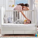 Kikishop 90x180x14 Comfort Kindermatras Polyether SG30 - Premium Tijk