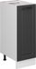 Vicco R-Line Apotheekkast – 30 cm, WB Eik Antraciet landhuis