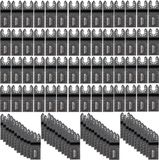 Dewalt 100 lames de scie sauteuse pour scie sabre, jeu de lames de scie à changement rapide pour outils multifonctions, lames de scie HCS pour bois et plastique, compatible avec Dewalt, Dremel, Fein, Worx, Bosch, Makita, Milwaukee