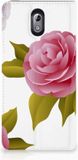 B2Ctelecom Nokia 3.1 (2018) Book Case - Roses - Kunstleer