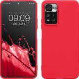 kwmobile telefoonhoesje geschikt voor Xiaomi Redmi Note 11 Pro+ 5G / Note 11 Pro Plus 5G - Hoesje voor smartphone - Back cover in neon roze
