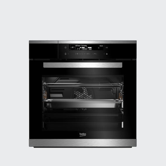 Beko BIDM15500XDS - Inbouwoven - Zwart/RVS - 71L - A - Vleessonde