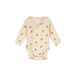 A Tiny Story katoenen romper met print - beige