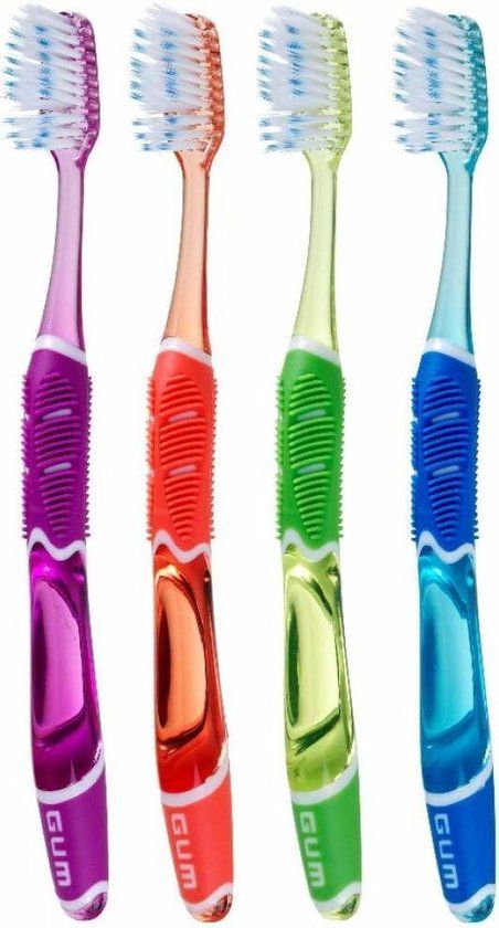 GUM Technique Pro Soft Tandenborstel - 1 stuk - Multi colour