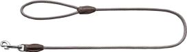 Hunter Looplijn Freestyle Nylon Rond Grijs - Hondenriem - 110x0.8 cm