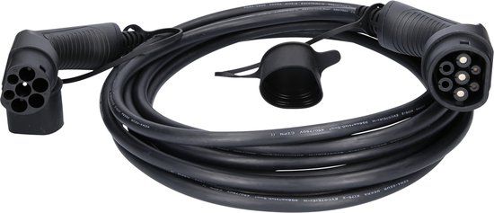 KS TOOLS efuturo Ladekabel gerade, Typ 2 auf Typ 2 Stecker, 1 Phase, 7,4 kW, 8 Meter