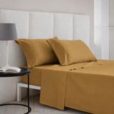 Ensemble de literie en satin de coton 150 cm 400 fils
