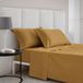 Ensemble de literie en satin de coton 150 cm 400 fils