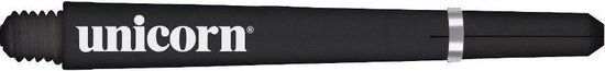 Unicorn Gripper 4 Dart Shafts - Black - Medium - 15 Pack