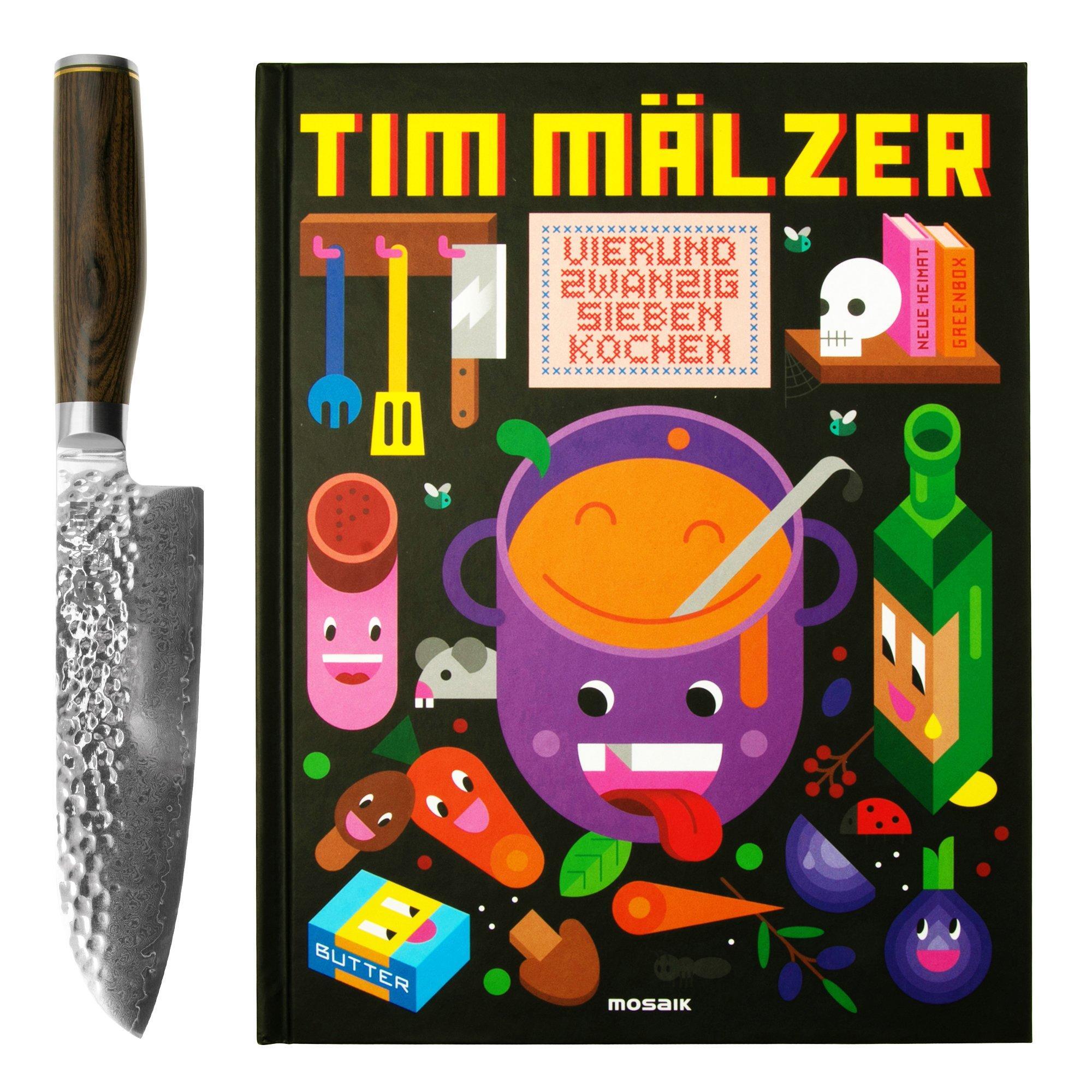 Kai Kai Shun Premier Tim Mälzer TDM-W23 santoku en kookboek