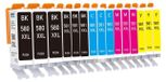 Canon Ensemble de 15 cartouches d'encre compatible avec Canon