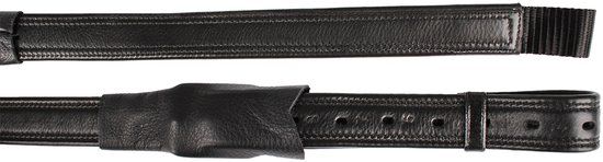 Horka Beugelriemen Dressuur - Black-silver - paard