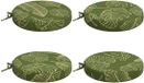 vidaXL - Coussin d'assise - SOEST - 4 pièces - 100% Polyester - Motif feuille