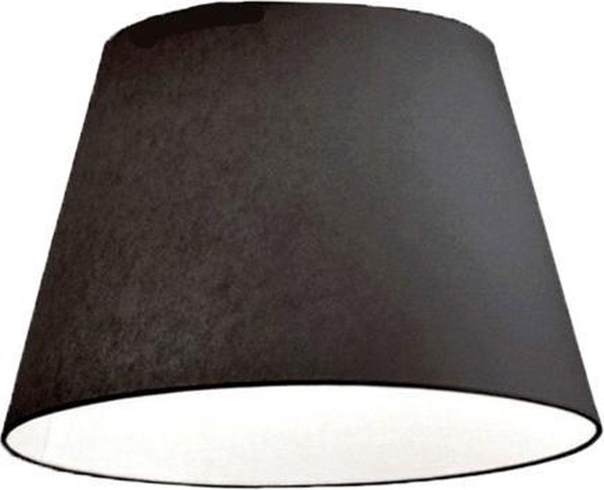 Artemide Tolomeo Lampenkap Zwart Satijn Ø 36 cm