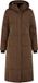 Travelin' Andels Dames - Doudoune d'hiver - Imperméable - Marron foncé