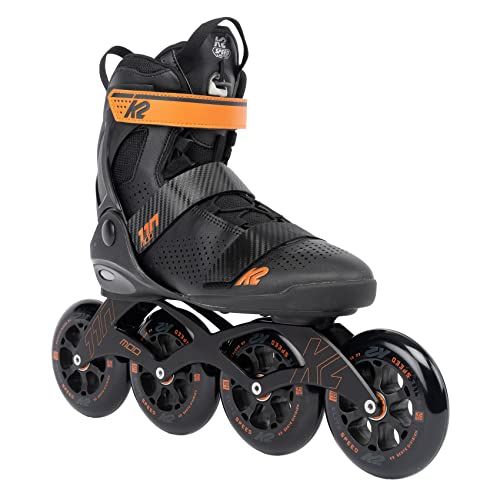 K2 Skate MOD 110 unisex inlineskates voor volwassenen - zwart/rood - EU 45