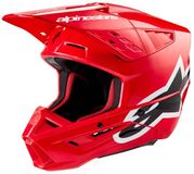 Alpinestars S-M5 Corp Helm Ece 22.06 Felrood Glanzend - Helm