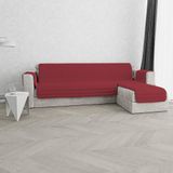 Italian Bed Linen Gewatteerde bankovertrek met schiereiland, trendy, 290 cm, bordeaux