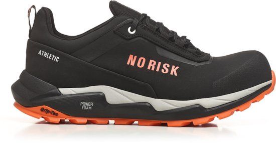 No Risk Athletic Low STX Orange 1219.15 - Zwart/Oranje - 36