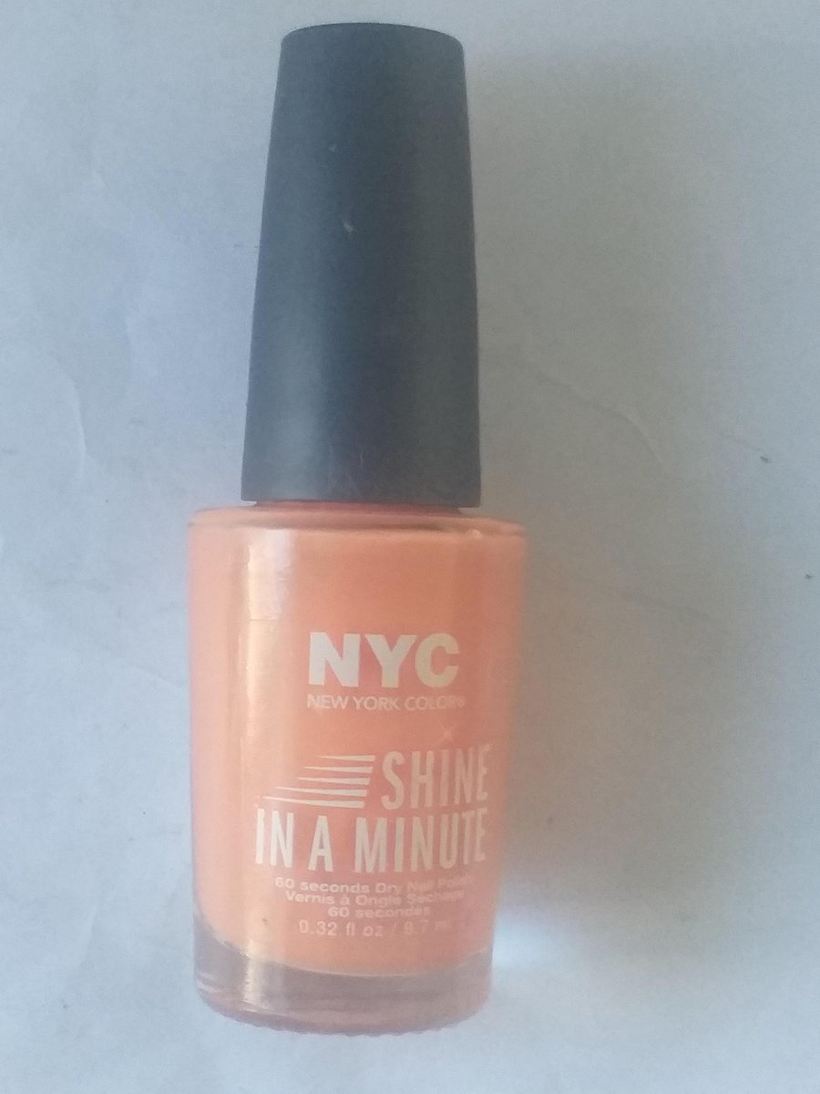 NYC New York Color Nyc shine in a minute nail polish 203 Sunny manhattan