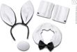 W Finidi Verkleedkleding - 4-delig Bunny-setje