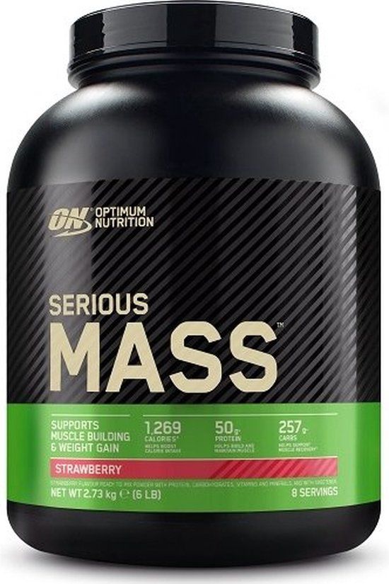 Optimum Nutrition Serious Mass Vanille 2.7 kg