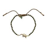 A Beautiful Story Untamed Alligator Aventurijn armband