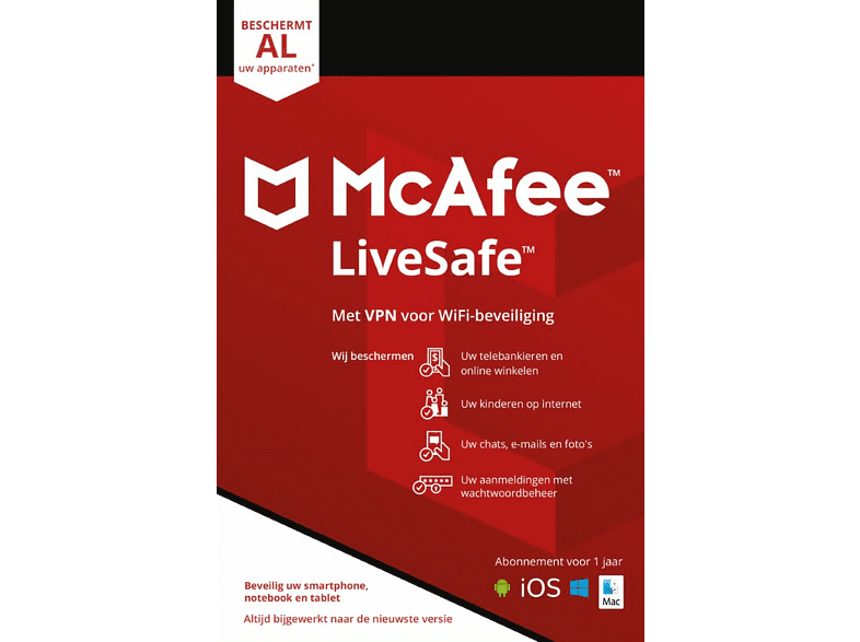 McAfee mcafee® livesafe