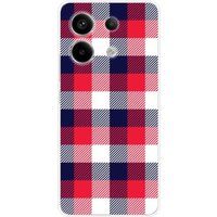 Xiaomi Redmi Note 13 Pro 5G Tartan Tricolor Bedrukt Siliconen Hoesje
