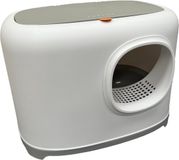 Petlux Clean Kattenbak - Grijs & Wit - 58x38x38 cm - Gesloten Kattentoilet