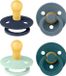 BIBS Colour Fopspeen - 0-6 mnd - 4-pack - Deep Space/Petrol/Nordic Mint/Forest Lake