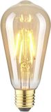 LightMe LM85057 LED-lamp E27 Ballon 2,5 W Ambre (Ø x l) 64 mm x 140 mm