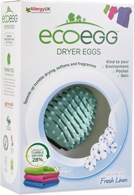Dryer Egg - Fresh Linen - Blue