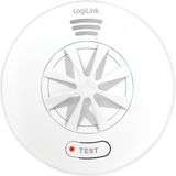LogiLink SC0232 - hittemelder, klasse A1, >85 dB alarm, 10 jaar batterij, wit