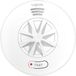 LogiLink SC0232 - hittemelder, klasse A1, >85 dB alarm, 10 jaar batterij, wit