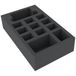 Feldherr Schuimrubberinlegger van 238x140x55 mm voor bordspellen – fijnkorrelig, chloorvrij