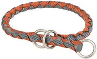 Trainingshalsband TRIXIE Halsband Hond Cavo Halfslip Roest / Grafiet Grijs 30-36 cm
