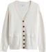 Next - Dames - Halflang superzacht petite vest met V-hals - Petite - Crème