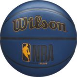 Wilson NBA Forge Plus Basketbal, Maat 7, Marineblauw