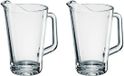 Bormioli Rocco Carafe à eau Conic - Verre - Transparent - 1,8 L - 2 pièces